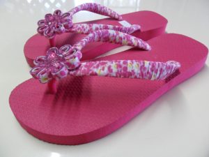 PASSO A PASSO: Havaianas personalizadas